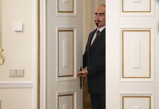 CEO at the door