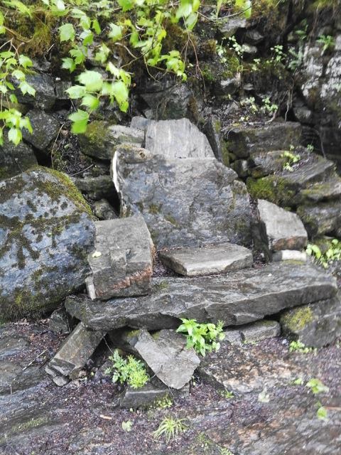 Stone Chair 2 High Falls Salmon River Owls Head